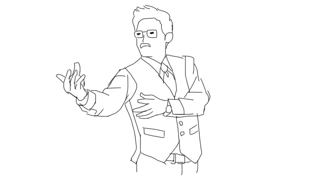 ドラマ「おいしい給食」。給食の前には校歌を歌うのが大事と力説する市原隼人。