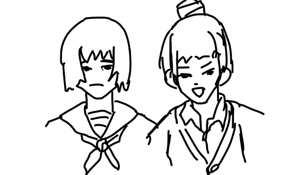 呪術廻戦0に登場した女子高生2人