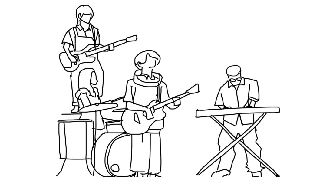 神聖かまってちゃん「フロントメモリー」よりスケッチ