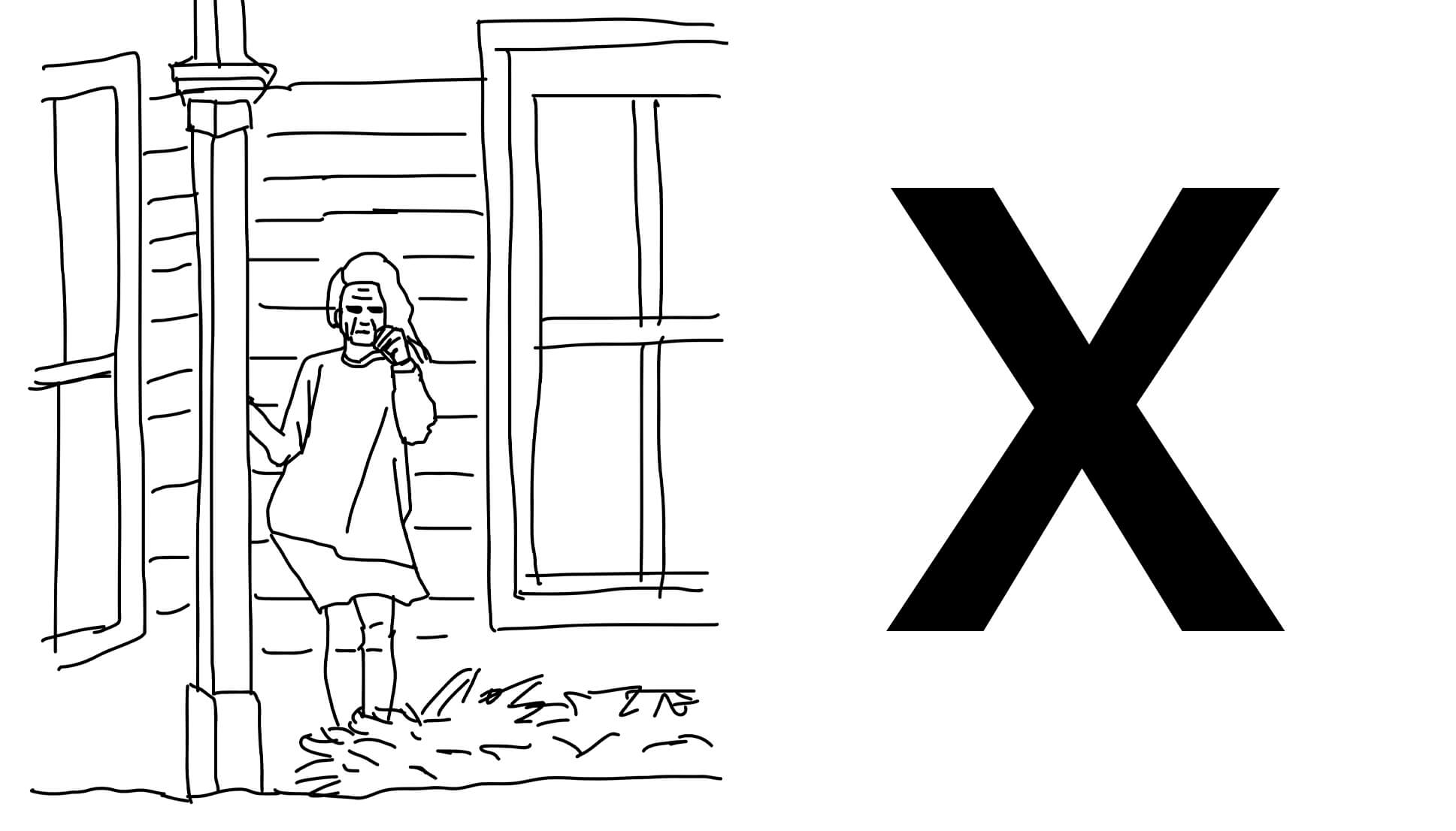 ホラー映画「X（エックス）」感想と解説。おぞましくて気持ち悪い！