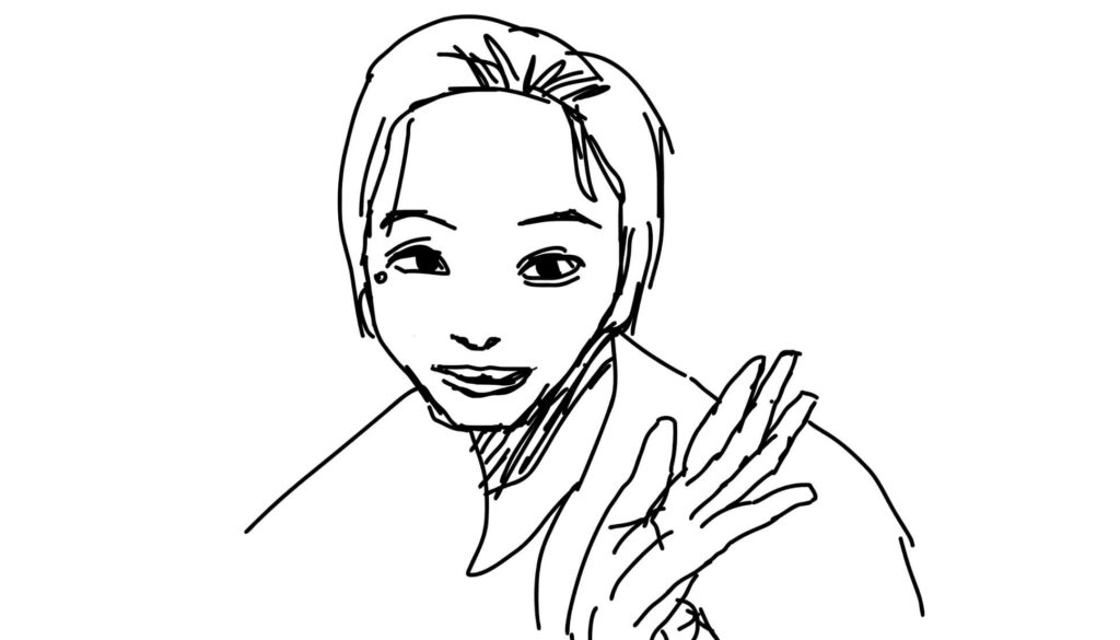 韓国のホラー映画「ストリーマー：恐怖のライブ配信」。ストリーマーのモモが美人。